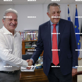 ΕΠΙΣΚΕΨΗ ΤΑΧΙΑΟΥ ΣΚΥΛΑΚΑΚΗ ΣΤΟ ΔΗΜΟ ΗΡΑΚΛΕΙΟΥ
