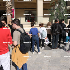 ΠΑΡΑΤΗΡΗΣΗ ΤΟΥ ΗΛΙΟΥ ΜΕ ΤΗΛΕΣΚΟΠΙΟ  ΣΤΗΝ ΠΛΑΤΕΙΑ ΑΓΙΟΥ ΤΙΤΟΥ