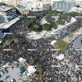 ΑΕΡΟΦΩΤΟΓΡΑΦΙΕΣ ΑΠΟ ΤΗ ΣΥΓΚΕΝΤΡΩΣΗ ΓΙΑ ΤΑ ΤΕΜΠΗ