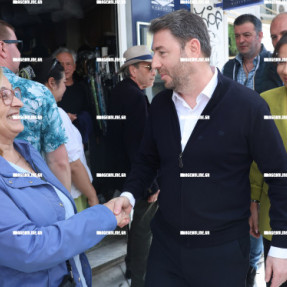 ΕΠΙΣΚΕΨΗ ΑΝΔΡΟΥΛΑΚΗ ΣΤΗΝ ΑΓΟΡΑ
