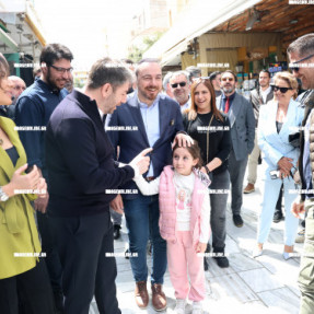 ΕΠΙΣΚΕΨΗ ΑΝΔΡΟΥΛΑΚΗ ΣΤΗΝ ΑΓΟΡΑ