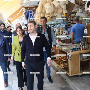 ΕΠΙΣΚΕΨΗ ΑΝΔΡΟΥΛΑΚΗ ΣΤΗΝ ΑΓΟΡΑ