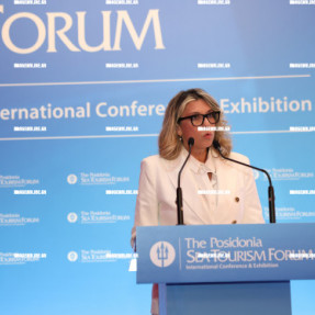 8ο Posidonia Sea Tourism Forum στο Creta Maris ΠΑΡΟΥΣΙΑ ΤΖΙΤΖΙΚΩΣΤΑ