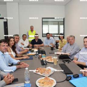 ΕΠΙΣΚΕΨΗ ΤΟΥ ΥΠΟΥΡΓΟΥ ΜΕΤΑΦΟΡΩΝ ΧΡΗΣΤΟΥ ΔΗΜΑ ΣΤΟ ΑΕΡΟΔΡΟΜΙΟ ΚΑΣΤΕΛΙΟΥ