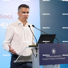 ΠΑΡΟΥΣΙΑΣΗ ΜΕΤΡΩΝ ΚΑΙ ΠΑΡΕΜΒΑΣΕΩΝ ΓΙΑ ΤΗΝ ΟΔΙΚΗ ΑΣΦΑΛΕΙΑ ΣΤΟΝ ΒΟΑΚ ΑΠΟ ΤΟ ΥΠΟΥΡΓΕΙΟ ΥΠΟΔΟΜΩΝ ΣΤΑ ΧΑΝΙΑ