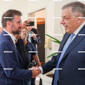 ΕΠΙΣΚΕΨΗ ΤΑΧΙΑΟΥ ΣΤΟ ΔΗΜΟ ΓΑΖΙΟΥ