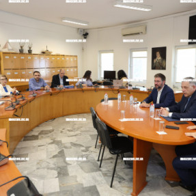 ΕΠΙΣΚΕΨΗ ΤΑΧΙΑΟΥ ΣΤΟ ΔΗΜΟ ΓΑΖΙΟΥ