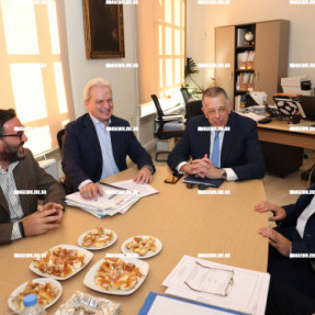 ΕΠΙΣΚΕΨΗ ΤΑΧΙΑΟΥ ΣΤΟ ΔΗΜΟ ΗΡΑΚΛΕΙΟΥ