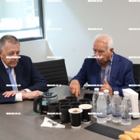 ΕΠΙΣΚΕΨΗ ΤΑΧΙΑΟΥ ΣΤΟ ΝΕΟ ΑΕΡΟΔΡΟΜΙΟ ΣΤΟ ΚΑΣΤΕΛΙ