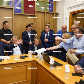 ΕΠΙΣΚΕΨΗ ΤΑΧΙΑΟΥ ΚΑΙ ΣΥΣΚΕΨΗ ΜΕ ΔΗΜΑΡΧΟΥΣ ΚΑΙ ΑΡΝΑΟΥΤΑΚΗ ΣΤΗΝ ΠΕΡΙΦΕΡΕΙΑ