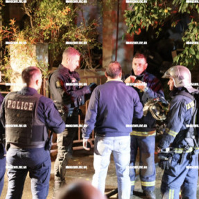 ΦΩΤΙΑ ΜΕ ΔΥΟ ΝΕΚΡΟΥΣ ΣΤΟ ΜΑΣΤΑΜΠΑ