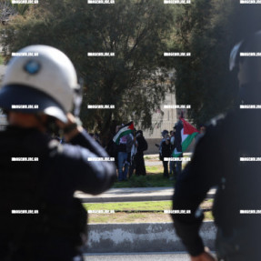 ΔΙΑΜΑΡΤΥΡΙΑ ΣΤΟ ΛΙΜΆΝΙ ΓΙΑ ΤΟ ΙΣΡΑΗΛΙΝΟ  ΚΡΟΥΑΖΙΕΡΟΠΛΟΙΟ