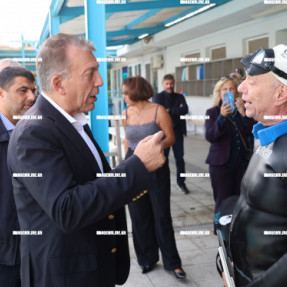 Ο ΓΙΑΝΝΗΣ ΒΡΟΥΤΣΗΣ ΣΤΟ ΚΟΛΥΜΒΗΤΗΡΙΟ ΗΡΑΚΛΕΙΟΥ