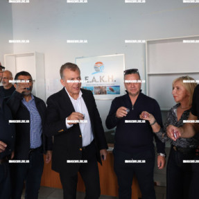 Ο ΓΙΑΝΝΗΣ ΒΡΟΥΤΣΗΣ ΣΤΟ ΚΟΛΥΜΒΗΤΗΡΙΟ ΗΡΑΚΛΕΙΟΥ