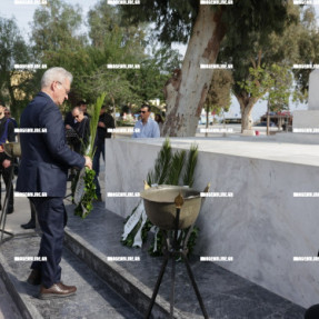 ΚΑΤΑΘΕΣΗ ΣΤΕΦΑΝΩΝ ΓΙΑ ΤΗΝ ΕΘΝΙΚΗ ΑΝΤΙΣΤΑΣΗ