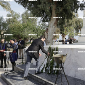 ΚΑΤΑΘΕΣΗ ΣΤΕΦΑΝΩΝ ΓΙΑ ΤΗΝ ΕΘΝΙΚΗ ΑΝΤΙΣΤΑΣΗ