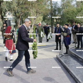 ΚΑΤΑΘΕΣΗ ΣΤΕΦΑΝΩΝ ΓΙΑ ΤΗΝ ΕΘΝΙΚΗ ΑΝΤΙΣΤΑΣΗ