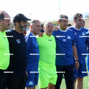 ΦΙΛΑΝΘΡΩΠΙΚΟ ΤΟΥΡΝΟΥΑ ΠΟΔΟΣΦΑΙΡΟΥ ΜΕ ΒΟΥΛΕΥΤΕΣ