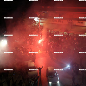 ΚΑΠΝΟΓΟΝΑ ΚΑΙ ΒΕΓΓΑΛΙΚΑ ΣΤΑ ΤΕΙΧΗ ΓΙΑ ΤΑ 100 ΧΡΟΝΙΑ ΤΟΥ ΟΦΗ