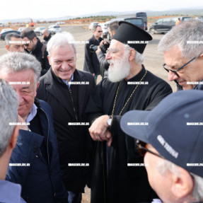 ΕΠΙΣΚΕΨΗ ΜΗΤΣΟΤΑΚΗ ΣΤΟ ΑΕΡΟΔΡΟΜΙΟ ΚΑΣΤΕΛΙΟΥ