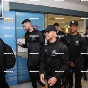 ΥΠΟΔΟΧΗ ΟΜΑΔΑΣ ΤΟΥ ΟΦΗ ΣΤΟ ΑΕΡΟΔΡΟΜΙΟ