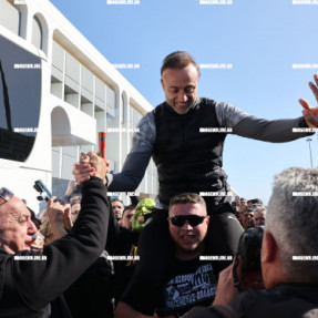 ΥΠΟΔΟΧΗ ΟΜΑΔΑΣ ΤΟΥ ΟΦΗ ΣΤΟ ΑΕΡΟΔΡΟΜΙΟ