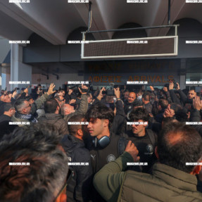 ΥΠΟΔΟΧΗ ΟΜΑΔΑΣ ΤΟΥ ΟΦΗ ΣΤΟ ΑΕΡΟΔΡΟΜΙΟ