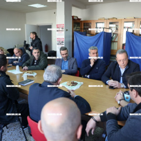 ΕΠΙΣΚΕΨΗ ΣΩΚΡΑΤΗ ΦΑΜΕΛΛΟΥ ΣΤΟ ΕΡΓΑΤΙΚΟ ΚΕΝΤΡΟ