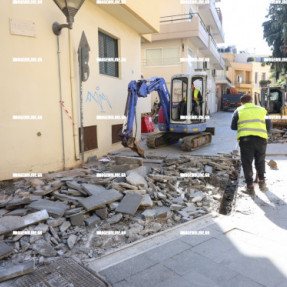 ΞΕΚΙΝΗΣΑΝ ΤΑ ΕΡΓΑ ΣΤΗΝ ΤΑΞΙΑΡΧΟΥ ΜΑΡΚΟΠΟΥΛΟΥ