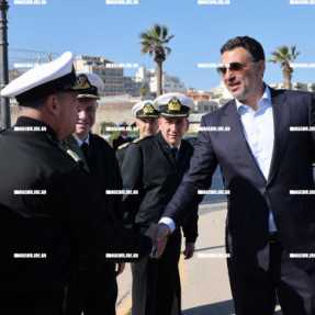 ΕΠΙΣΚΕΨΗ ΚΙΚΙΛΙΑ ΣΤΟ ΛΙΜΕΝΑΡΧΕΙΟ ΗΡΑΚΛΕΙΟΥ
