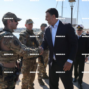 ΕΠΙΣΚΕΨΗ ΚΙΚΙΛΙΑ ΣΤΟ ΛΙΜΕΝΑΡΧΕΙΟ ΗΡΑΚΛΕΙΟΥ