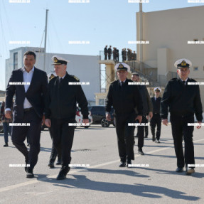 ΕΠΙΣΚΕΨΗ ΚΙΚΙΛΙΑ ΣΤΟ ΛΙΜΕΝΑΡΧΕΙΟ ΗΡΑΚΛΕΙΟΥ