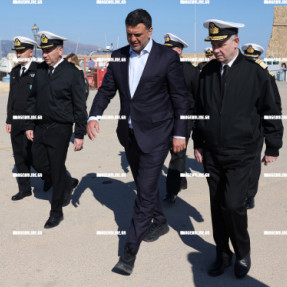 ΕΠΙΣΚΕΨΗ ΚΙΚΙΛΙΑ ΣΤΟ ΛΙΜΕΝΑΡΧΕΙΟ ΗΡΑΚΛΕΙΟΥ