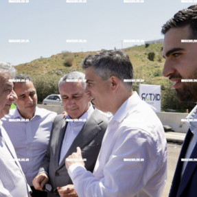 ΕΠΙΣΚΕΨΗ ΔΗΜΑ ΣΤΑ ΕΡΓΑ ΣΤΟ ΒΟΑΚ ΣΤΙΣ ΓΟΥΡΝΕΣ