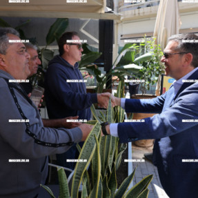 ΣΥΝΑΝΤΗΣΗ ΚΑΛΟΚΑΙΡΙΝΟΥ ΜΕ ΤΣΙΠΡΑ ΣΤΗΝ ΛΟΤΖΙΑ