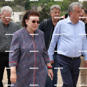 Η ΛΙΝΑ ΜΕΝΔΩΝΗ ΣΤΑ ΤΕΙΧΗ