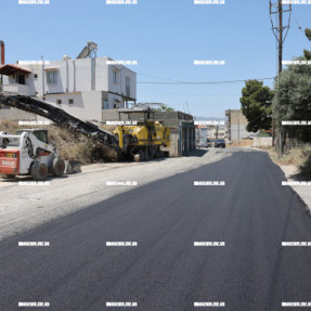 ΑΣΦΑΛΤΟΣΤΡΩΣΗ ΣΤΗΝ ΓΕΦΥΡΑ ΜΠΕΝΤΕΒΗ