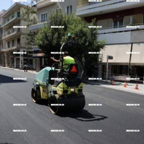 ΑΣΦΑΛΤΟΣΤΡΩΣΗ ΣΤΗΝ ΠΛΑΤΕΙΑ ΚΟΡΝΑΡΟΥ