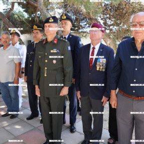 ΚΑΤΑΘΕΣΗ ΣΤΕΦΑΝΩΝ ΓΙΑ ΤΗΝ ΜΝΗΜΗ ΤΩΝ 62 ΜΑΡΤΥΡΩΝ