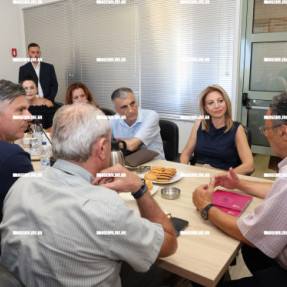 ΕΠΙΣΚΕΨΗ ΚΑΡΥΣΤΙΑΝΟΥ ΣΤΟ ΗΡΑΚΛΕΙΟ