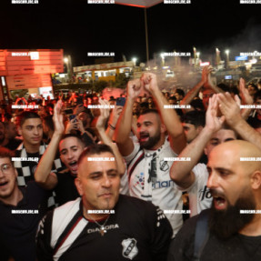 ΥΠΟΔΟΧΗ ΤΗΣ ΟΜΑΔΑΣ ΤΟΥ ΟΦΗ ΣΤΟ ΑΕΡΟΔΡΟΜΙΟ ΜΕΤΑ ΤΗ ΝΙΚΗ ΜΕ ΤΟΝ ΟΛΥΜΠΙΑΚΟ