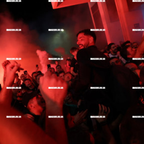 ΥΠΟΔΟΧΗ ΤΗΣ ΟΜΑΔΑΣ ΤΟΥ ΟΦΗ ΣΤΟ ΑΕΡΟΔΡΟΜΙΟ ΜΕΤΑ ΤΗ ΝΙΚΗ ΜΕ ΤΟΝ ΟΛΥΜΠΙΑΚΟ