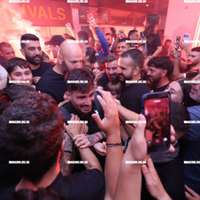 ΥΠΟΔΟΧΗ ΤΗΣ ΟΜΑΔΑΣ ΤΟΥ ΟΦΗ ΣΤΟ ΑΕΡΟΔΡΟΜΙΟ ΜΕΤΑ ΤΗ ΝΙΚΗ ΜΕ ΤΟΝ ΟΛΥΜΠΙΑΚΟ