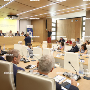 ΣΥΣΚΕΨΗ ΕΡΓΑΣΙΑΣ ΠΑΡΟΥΣΙΑ ΤΟΥ ΔΙΕΥΘΥΝΤΗ ΕΥΡΩΠΑΙΚΗΣ ΕΠΙΤΡΟΠΗΣ ΜΕ ΦΟΡΕΙΣ ΣΤΗΝ ΠΕΡΙΦΕΡΕΙΑ