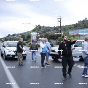 ΚΛΕΙΣΙΜΟ ΔΡΟΜΟΥ ΕΞΩ ΑΠΟ ΤΟ ΠΡΩΗΝ ΕΡΓΟΣΤΑΣΙΟ ΣΚΟΥΛΟΥΔΗ