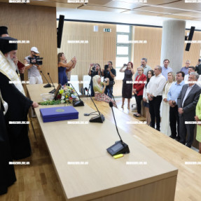ΑΓΙΑΣΜΟΣ ΣΤΟ ΝΕΑ ΑΙΘΟΥΣΑ ΠΕΡΙΦΕΡΕΙΑΚΟΥ ΣΥΜΒΟΥΛΙΟΥ
