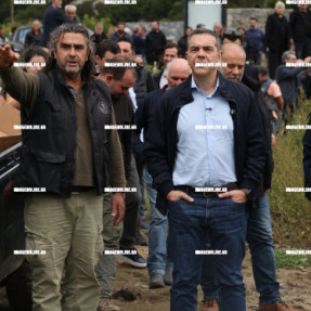 Ο ΑΛΕΞΗΣ ΤΣΙΠΡΑΣ ΣΤΟ ΟΡΟΠΕΔΙΟ ΛΑΣΙΘΙΟΥ