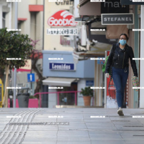 ΠΡΩΤΗ ΜΕΡΑ ΑΠΑΓΟΡΕΥΣΗ ΚΥΚΛΟΦΟΡΙΑΣ ΛΟΓΩ ΚΟΡΩΝΟΙΟΥ