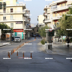 ΠΡΩΤΗ ΜΕΡΑ ΑΠΑΓΟΡΕΥΣΗ ΚΥΚΛΟΦΟΡΙΑΣ ΛΟΓΩ ΚΟΡΩΝΟΙΟΥ