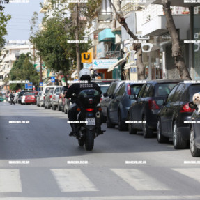 ΠΡΩΤΗ ΜΕΡΑ ΑΠΑΓΟΡΕΥΣΗ ΚΥΚΛΟΦΟΡΙΑΣ ΛΟΓΩ ΚΟΡΩΝΟΙΟΥ